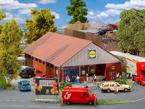 Faller supermarché lidl - faller,