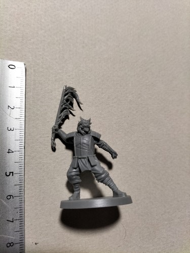 Ghost dragon miniature - ghost, miniature/