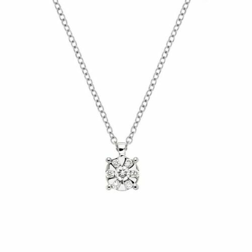 Collana oro bianco 18k - in,