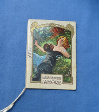 Calendarietto da barbiere 1931-"Leggende d'Amore"-Cleopatra-Lady Hamilton-Elena