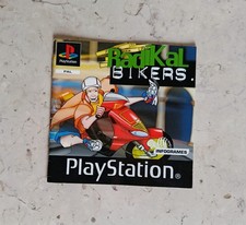 Manuale Radikal Bikers Ps1 PlayStation Raro Manuale Italiano 