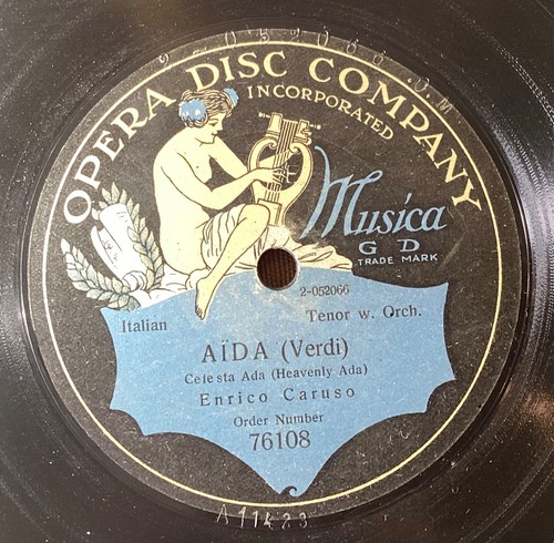 Enrico caruso rpm opera - 78,