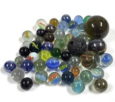 Collezione Di Biglie In Vetro