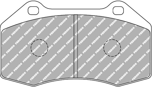 Fcp1667h pastiglie brake pads - fcp1667h,