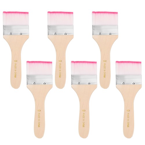 Set paint brushes - 6, in