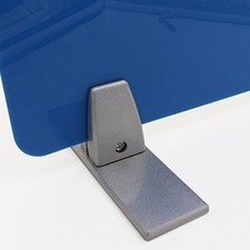 Morsetto Scrivania Ufficio Mobile Base Allargata in Struttura Alluminio di Quali