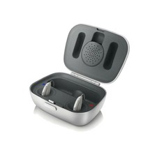 Unitron Charger Moxi R 3 - Stazione di ricarica per apparecchi acustici Unitron Li-Ion