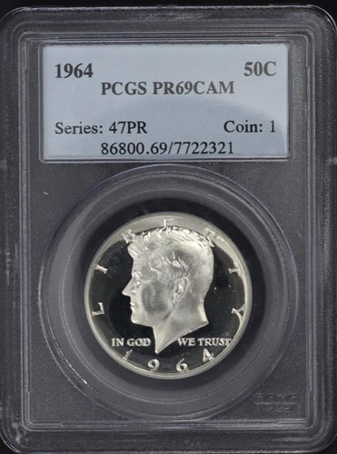 Cammeo mezzo dollaro - , 1964