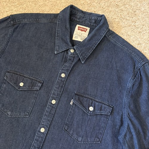 Camicia uomo levis grande blu - uomo,