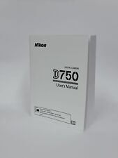 Nikon D750 Manuale Istruzioni