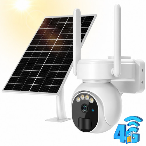 Telecamera solare lte ptz - telecamera, 4g