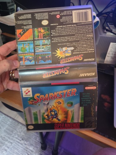 Sparkster super nintendo - sparkster,