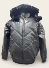 Giubbotto uomo vera pelle di