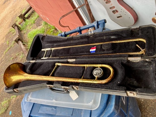 King 606 vecchio trombone