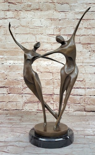 Statua scultura bronzo - , danza