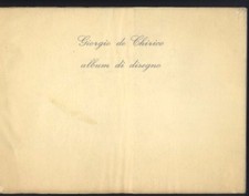 Giorgio de Chirico album di disegno Roma, Galleria Anna d'Ascanio, 1985  R