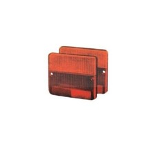 COPPIA PLASTICHE FARI POSTERIORI PIAGGIO APE 50 TL (ELESTART) DAL 1986 86