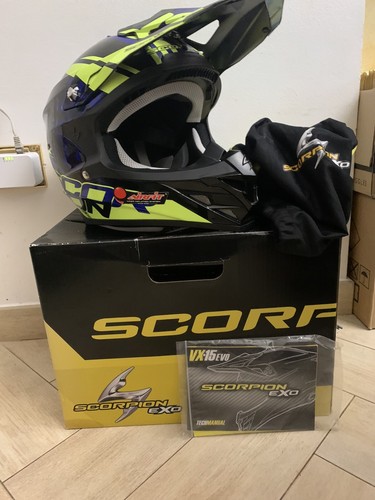 Casco moto cross scorpion exo - scorpion,