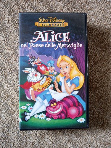Vhs alice nel paese delle - nel,