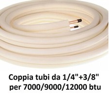 Coppia tubi rame per