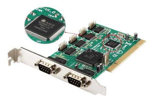Scheda controller porte pci - scheda,