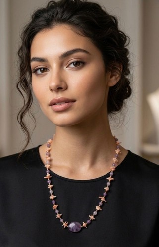 Collana girocollo artigianale - girocollo,