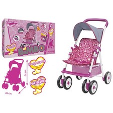 PASSEGGINO 6 RUOTE PIEGHEVOLE