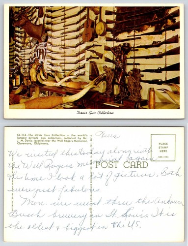 Cartolina davis gun - gun, collection