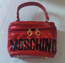 Moschino Red Makeup Pouch