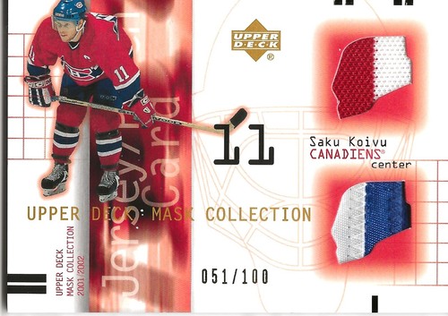 2001 mask collection - 2001-02,