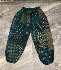 Pantaloni harem patchwork