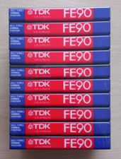 10 Audiocassette TDK FE90 NUOVE