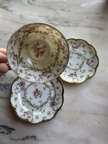 Raro trio haviland - trio, limoges