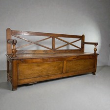 Panca antica in legno con