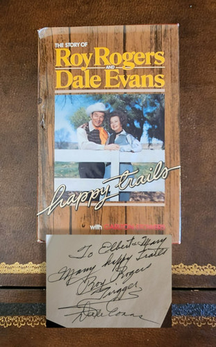 Signed roy rogers - signed,