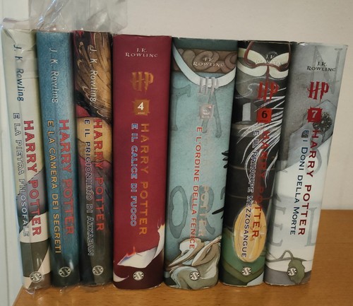 Harry potter lotto libri - lotto, 6