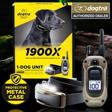 Dogtra 1900X Collare addestramento remoto per cani portata 3/4 miglia, boost e vibrazione XPP