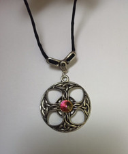 Collana ciondolo metallo croce - metallo,