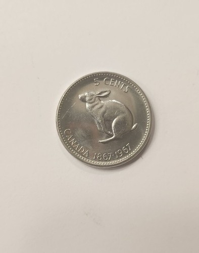 Canada 1967 1867 five - five, cent