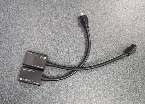 Techly amplificatore hdmi - hdmi, cat