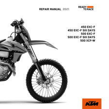 Repair manual for Ktm 450
