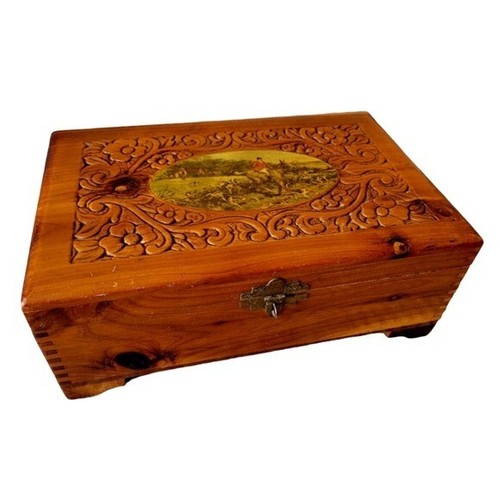 Scatola vintage legno - scatola,