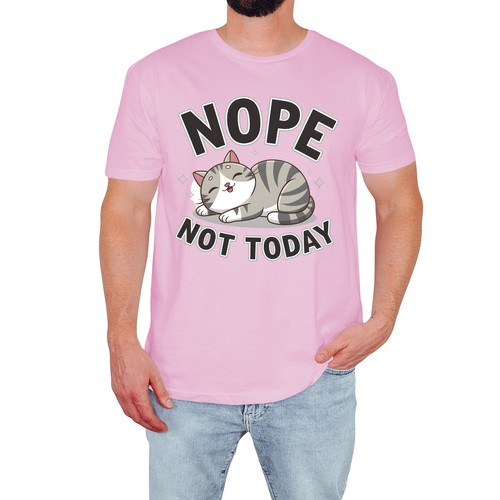 Shirt uomo gatto divertente - t-shirt,