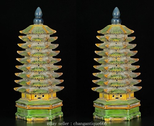 Coppia statue scultura pagoda