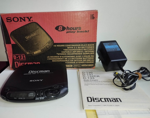 Sony discman 131 - sony, nero