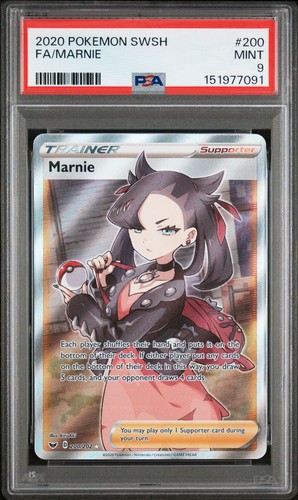 Psa pokemon tcg marnie - pokemon,