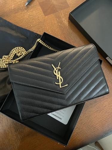Saint laurent large wallet - large, on