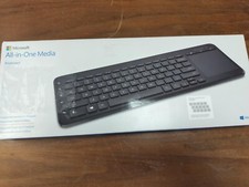 Microsoft Tastiera Wireless Touchpad Nero N9Z-00013 All-in-One Media Keyboard