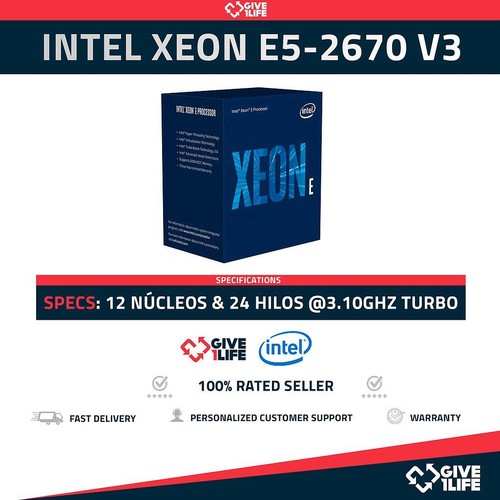 Intel xeon 2670 12 - e5-2670, v3