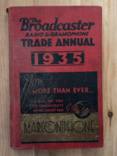Broadcaster radio gramophone - broadcaster, &